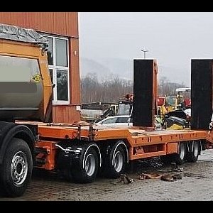 foto 40/32t pryczepa niskopodwoziowa 4-osiowa Goldhofer Moeslein